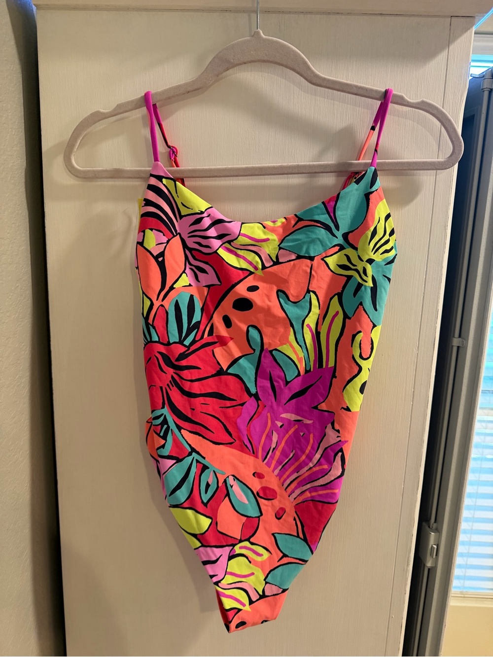 Maaji one piece reversible swimsuit! NWT! Size Large!